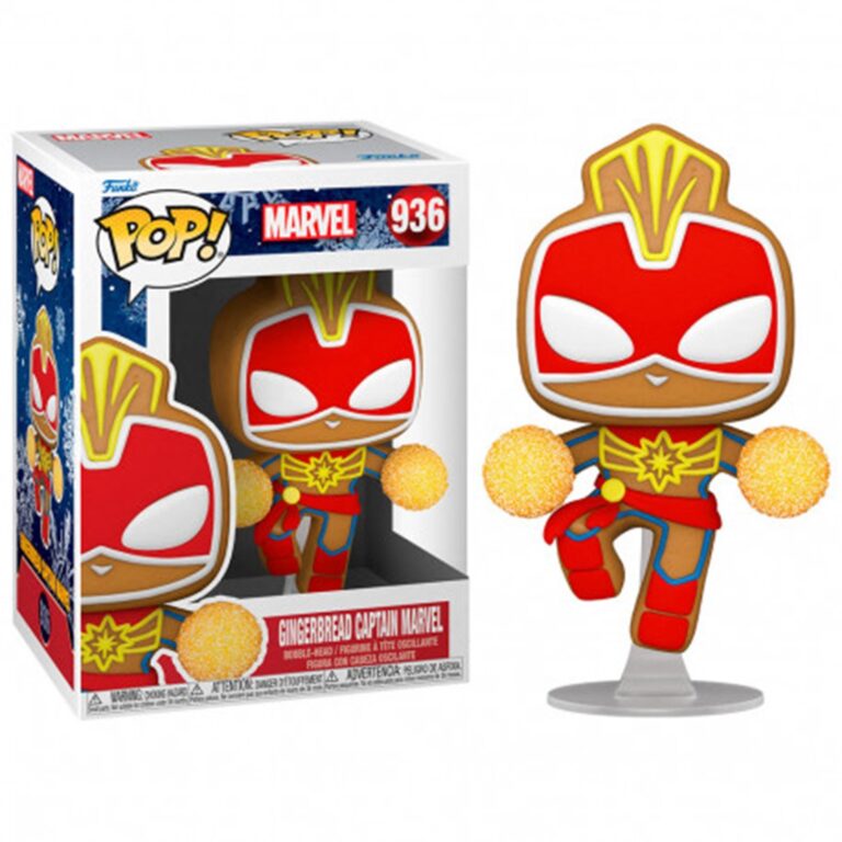 Funko Pop Capitana Marvel Galleta Jengibre