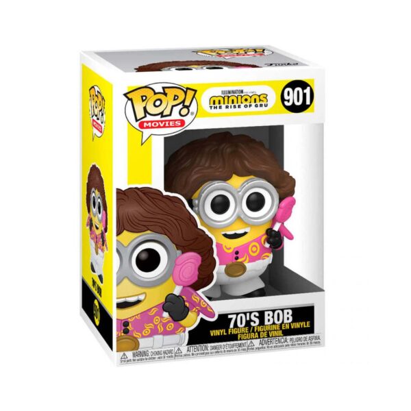 Caja con Minion 70's Bob Funko Pop 901 - 47801