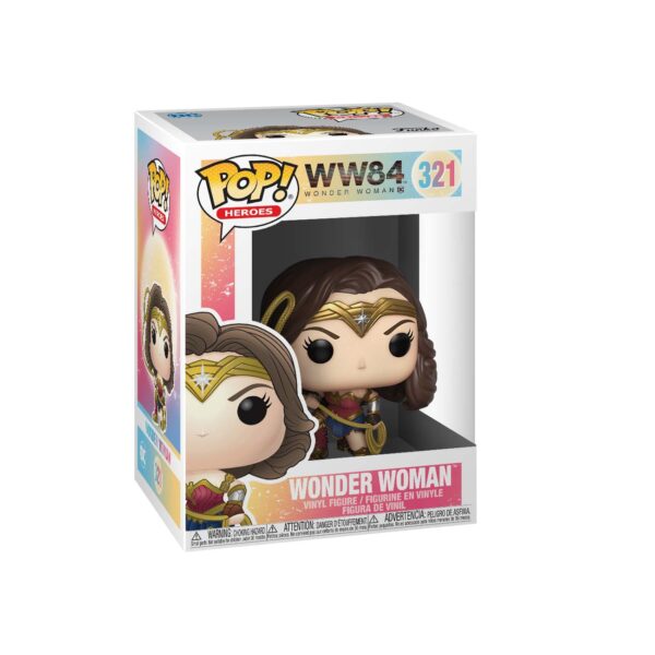 Caja con Pop de Wonder Woman con lazo - 321 - WW84 - 46663