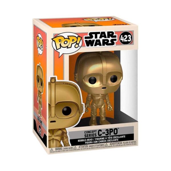 Concept Art Series C-3PO Funko Pop 423 de Star Wars - 50110