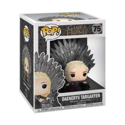 Daenerys Targaryen en el Trono de Hierro. Funko Pop de Juego de Tronos