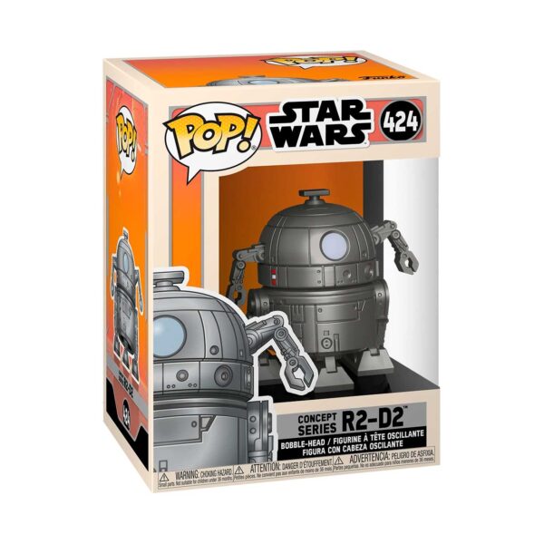 Figura de vinilo R2D2 Concept Series Star Wars - 424 - Funko Pop - 50111