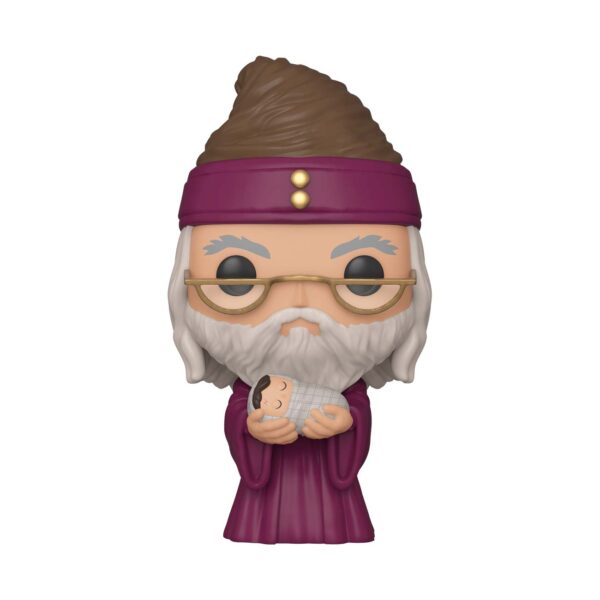 Funko Pop! de Albus Dumbledore con Harry Potter de bebé