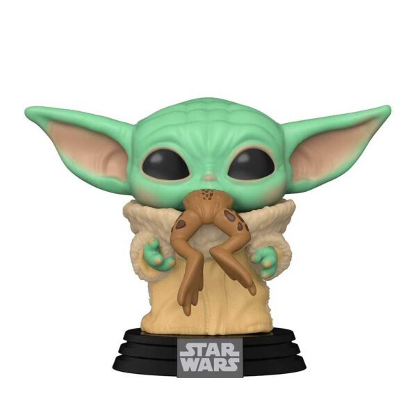 Funko Pop Baby Yoda con rana 379 - The Mandalorian - 49932