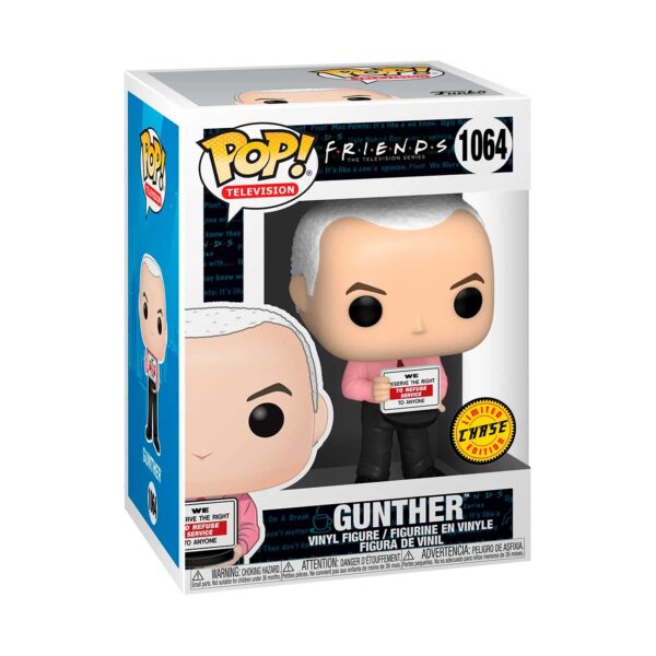 Gunther con cartel Chase Funko Pop 1064 - Friends - 41946