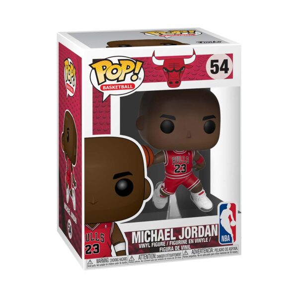 Michael Jordan de los Bulls volando. Funko Pop 54-NBA-36890