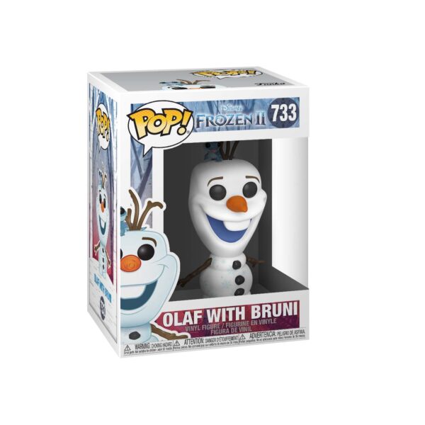 Olaf con Bruni. Funko Pop! de Disney Frozen 2 en caja