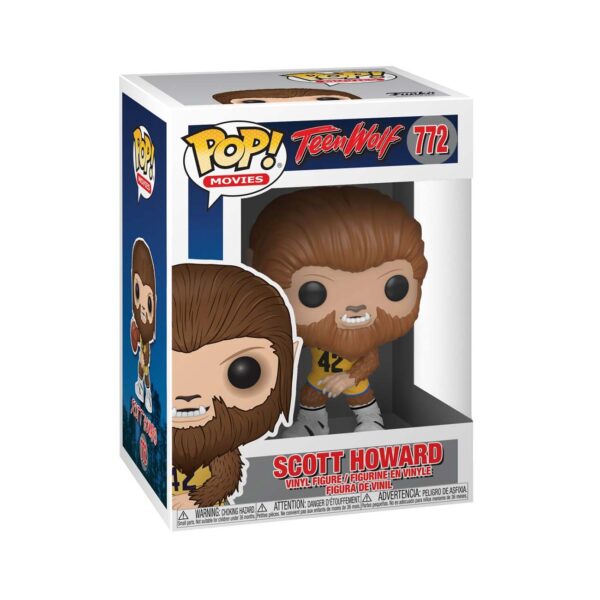 Scott Howard jugando al baloncesto. Figura 722 Funko Pop Teen Wolf-41400