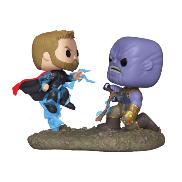 Thor vs Thanos. Funko Pop! de Marvel Avengers. Movie Moments